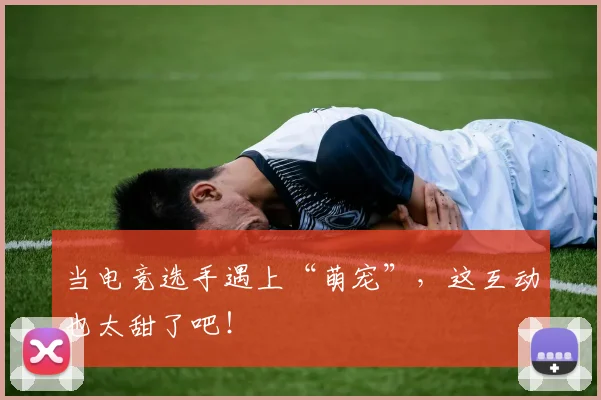 当电竞选手遇上“萌宠”,这互动也太甜了吧!